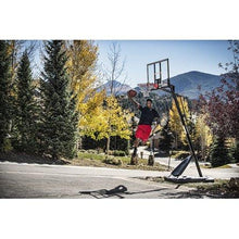 Load image into Gallery viewer, NBA 54&quot; Portable Angled Basketball Hoop with Polycarbonate Backboard