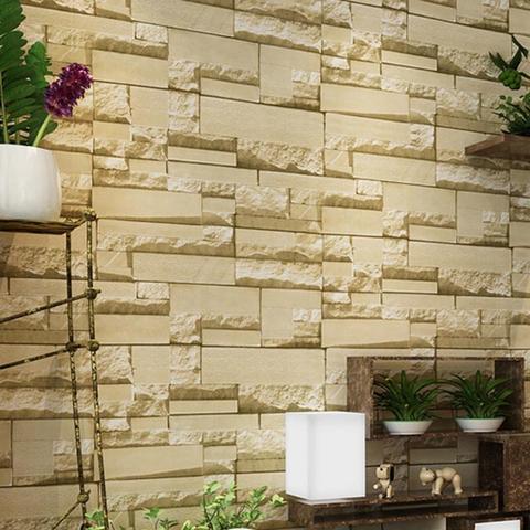 Kitchen Living Room TV Background Stone DIY Brick Wall Stickers
