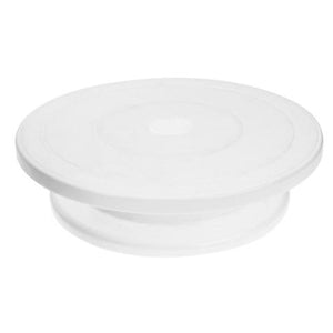 Plastic Cake Plate Turntable Rotating Anti-skid Round Cake Stand