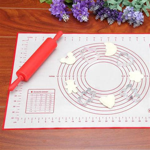 60x40cm Ex-large Silicone Baking Mat Pizza Dough Maker