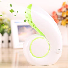 Load image into Gallery viewer, 3Colors Mini USB Handheld Sea Snails Shell Shape No Leaf Fan Household