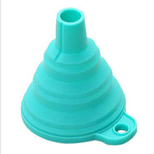 Load image into Gallery viewer, Silicone Multiple Collapsible Funnel Cup Portable Foldable for Kitchen BPA Free