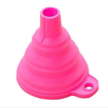 Load image into Gallery viewer, Silicone Multiple Collapsible Funnel Cup Portable Foldable for Kitchen BPA Free
