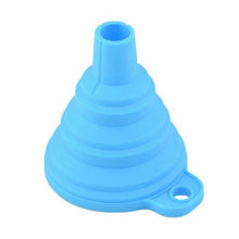 Load image into Gallery viewer, Silicone Multiple Collapsible Funnel Cup Portable Foldable for Kitchen BPA Free