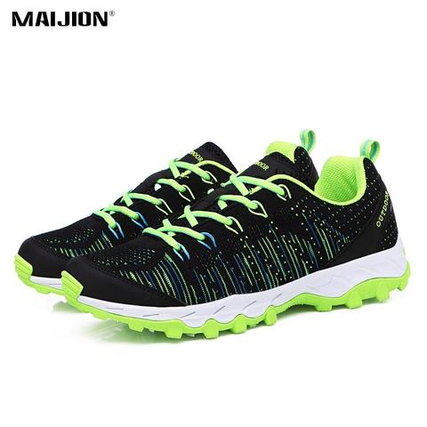 MAIJION Cool Light Running Shoes Men Women Breathable Non-slip Damping Sneakers